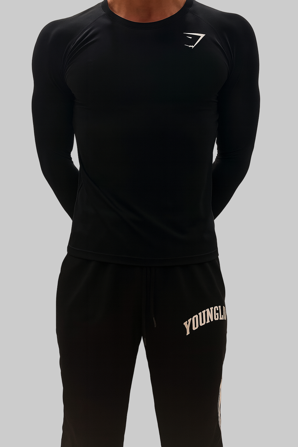 Compression Long Sleeve T-Shirt "Shark"