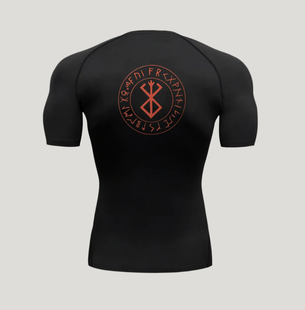 Compression Short Sleeve T-Shirt "Berserk"