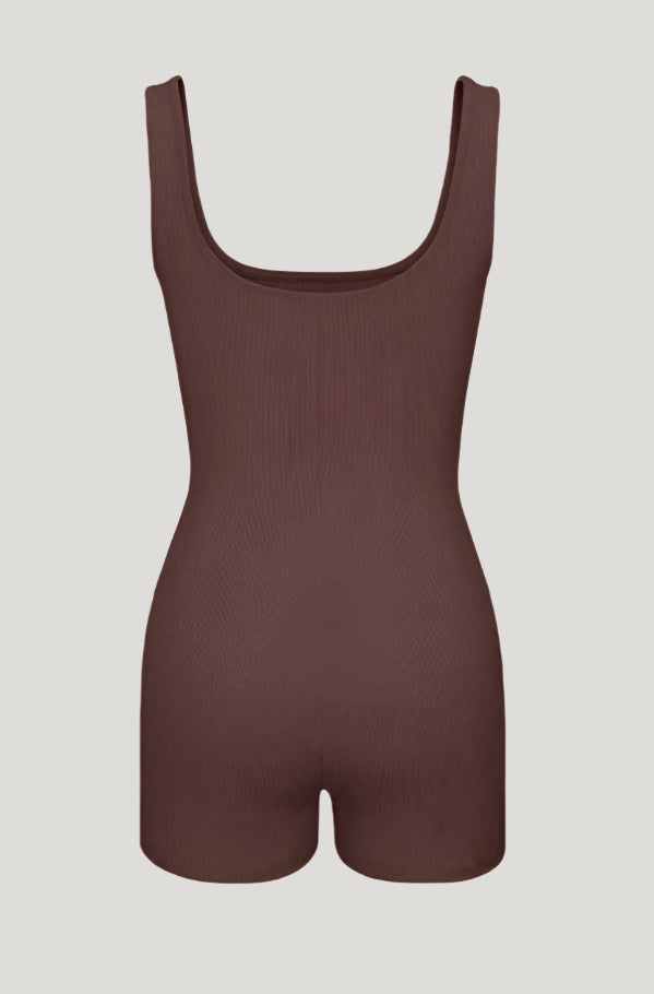 Ribbed Activewear Bodysuit
