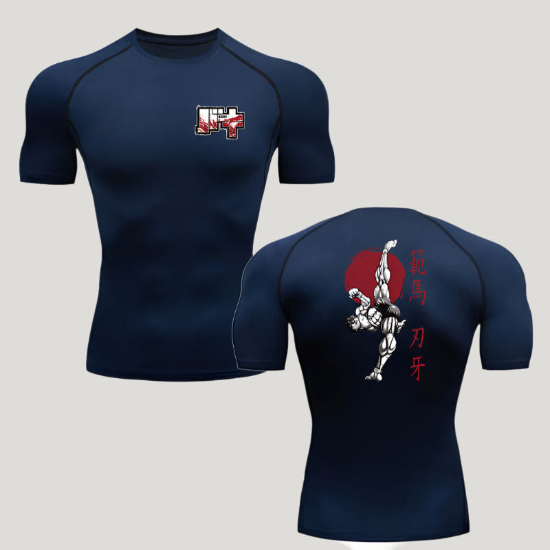 Compression Short Sleeve T-Shirt "Baki"