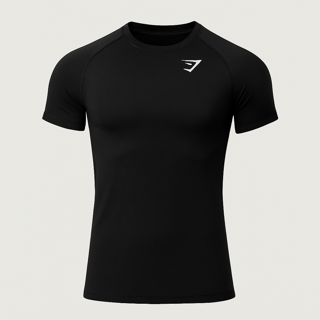 Compression Short Sleeve T-Shirt "Shark"