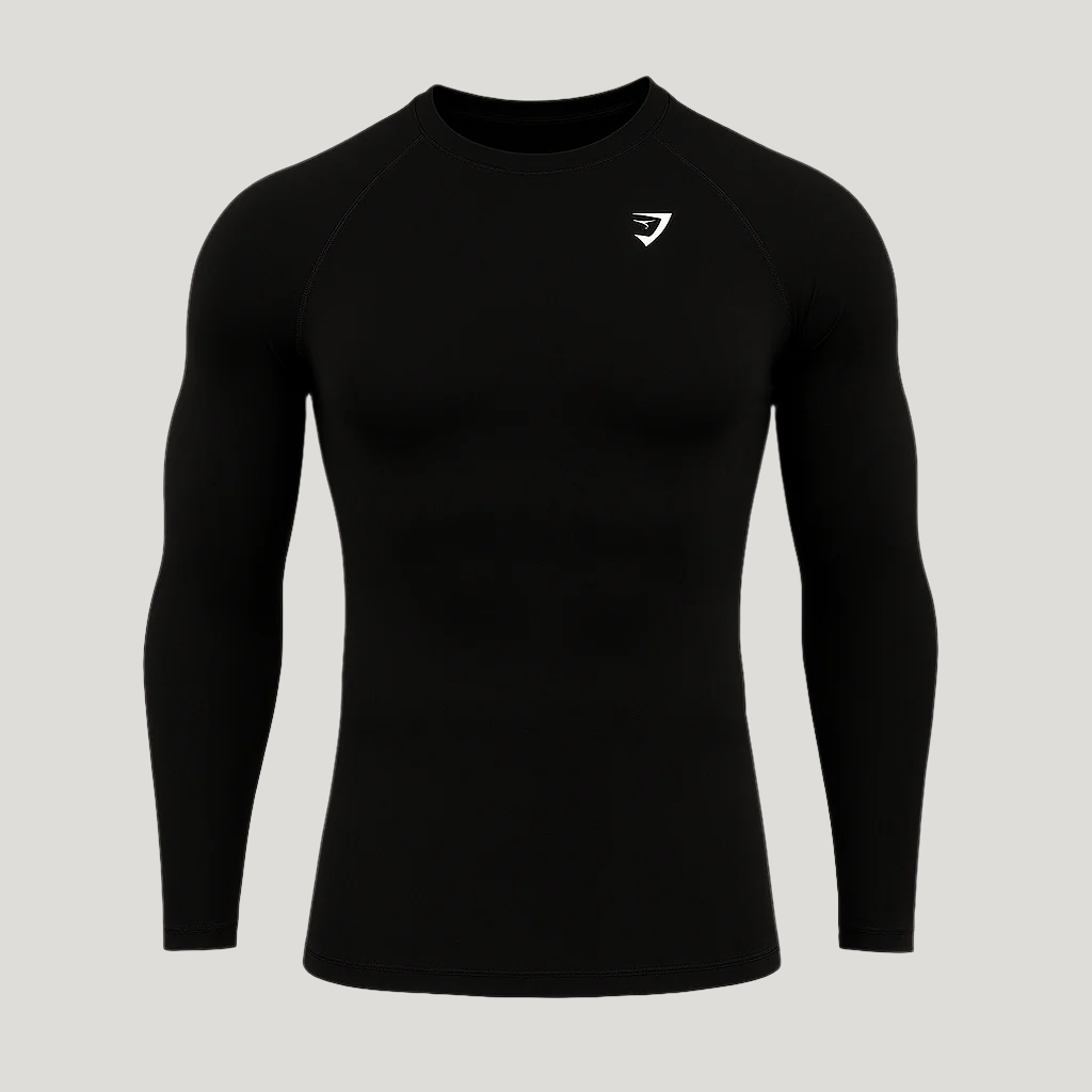 Compression Long Sleeve T-Shirt "Shark"