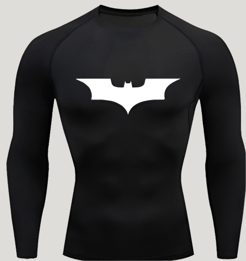 Compression Long Sleeve T-Shirt "Batman"