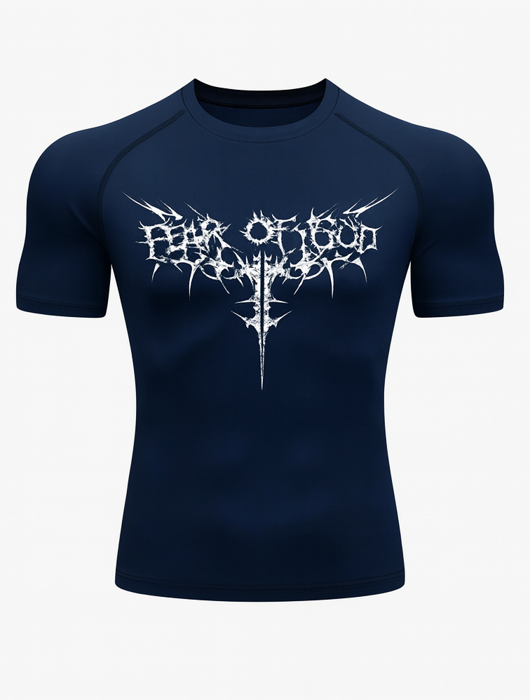 Compression Short Sleeve T-Shirt "FOG"
